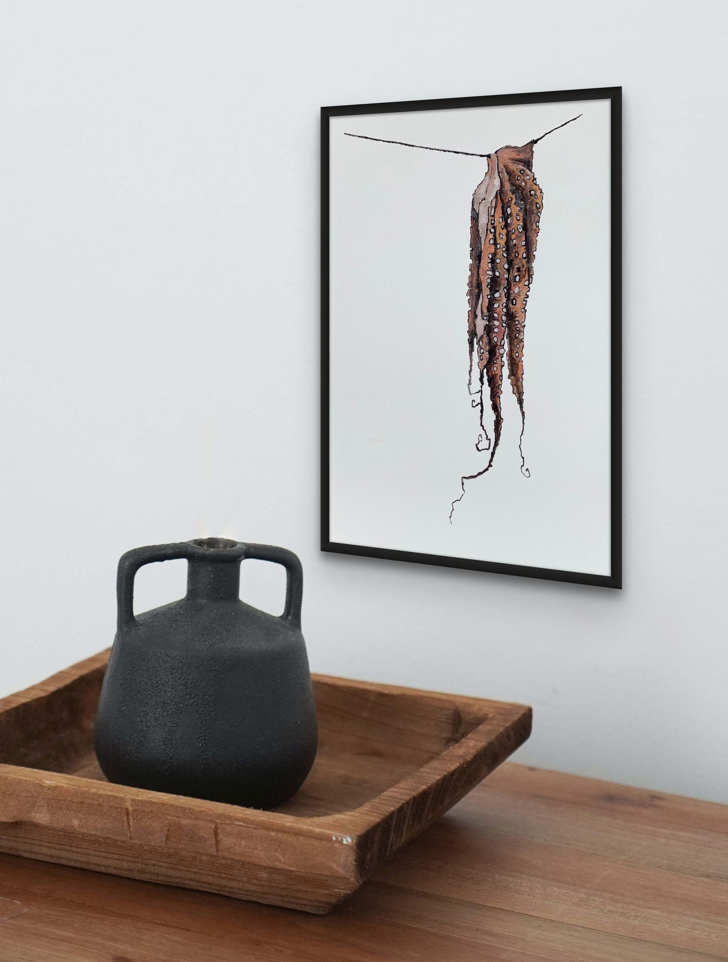 'Hanging From A Line To Dry' Print